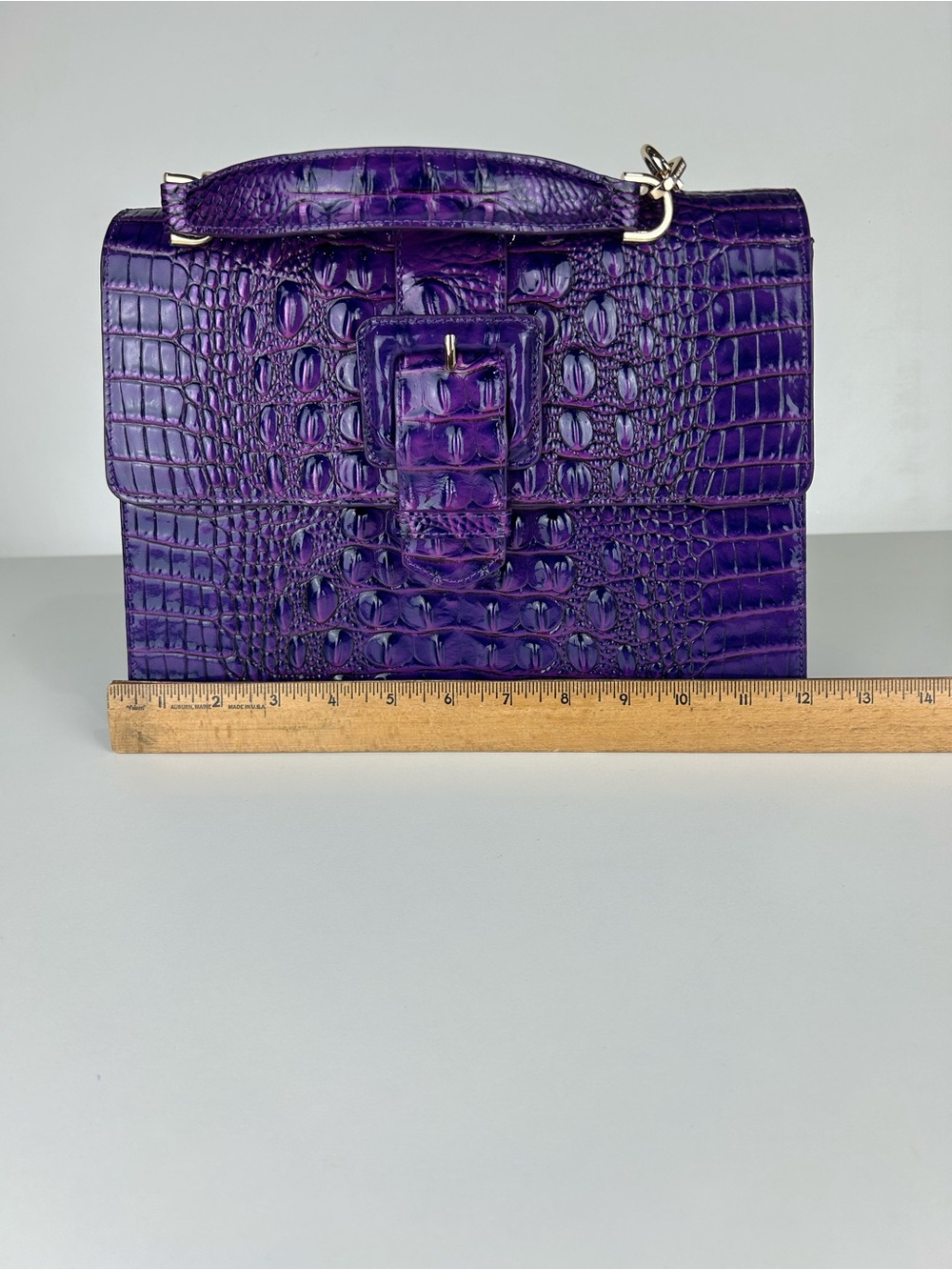 BRAHMIN HALLIE MELBOURNE PURPLE - Picture 9 of 16